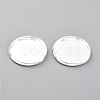 304 Stainless Steel Cabochon Settings STAS-Y001-12G-S-2