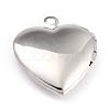 Non-Tarnish 316 Stainless Steel Locket Pendants STAS-L258-005A-P-2