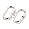 Brass Spring Ring Clasps KK-Q814-11P-02-2