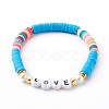 Preppy Bracelets BJEW-JB06196-17