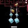 Turquoise Dangle Earrings for Women WG2299-14-1