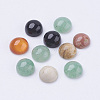 Natural Gemstone Cabochons G-G528-6mm-M2-1