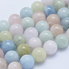 Natural Morganite Beads Strands G-L478-33-10mm-1