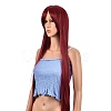 31.5 inch(80cm) Long Straight Cosplay Party Wigs OHAR-I015-11K-4