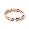 Crystal Rhinestone Simple Thin Finger Ring RJEW-I089-49RG-2