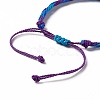 3Pcs 3 Style Plastic Braided Bead Bracelets Set BJEW-B065-10B-6