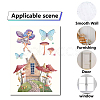 8 Sheets 8 Styles PVC Waterproof Wall Stickers DIY-WH0345-031-4