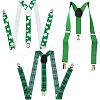 CHGCRAFT 3Pcs 3 Style Adjustable Polyester Y-Shaped Heavy Duty Suspenders AJEW-CA0003-03-1