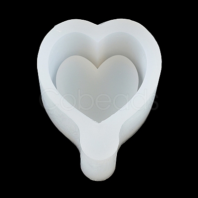 Heart DIY Silicone Candle Cup Molds SIMO-C009-02-1