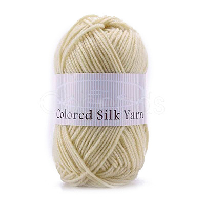 4-Ply Milk Cotton Polyester Yarn for Tufting Gun Rugs PW-WG64137-15-1