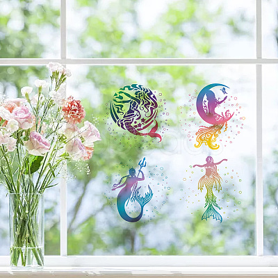 PVC Window Sticker DIY-WH0235-032-1