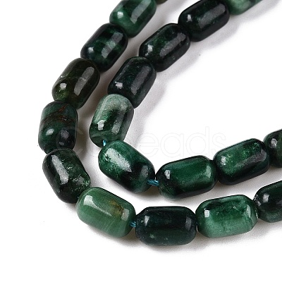 Natural Fuchsite Beads Strands G-G980-34A-1