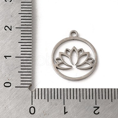 Non-Tarnish 201 Stainless Steel Pendants STAS-E211-02P-1