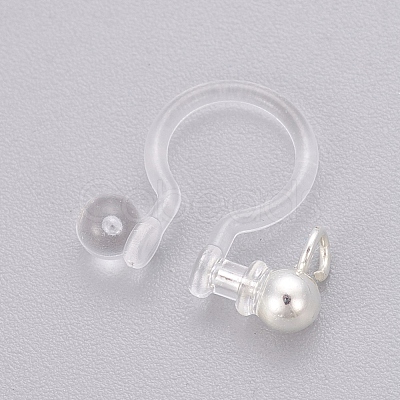 Transparent U Type Painless Prevent Allergy Resin Ear Clip KY-L005-04S-1