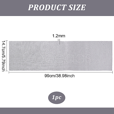 Cotton Strechy Kintted Rib Fabric DIY-WH0002-69A-1