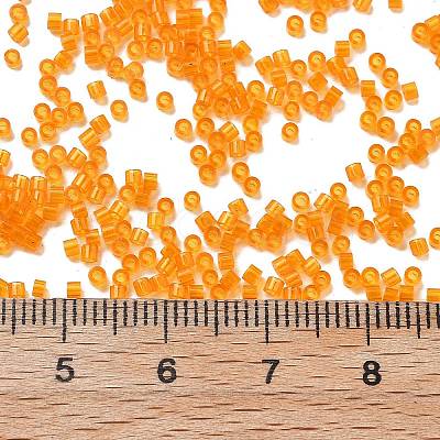 Transparent Colours Glass Seed Beads SEED-H003-07A-1