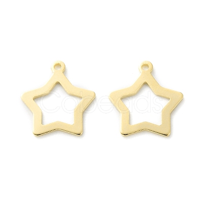 Brass Charms KK-H739-10G-1