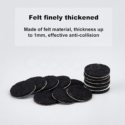 Self-adhesive Felt Fabric Circles DIY-FG0001-30A-1