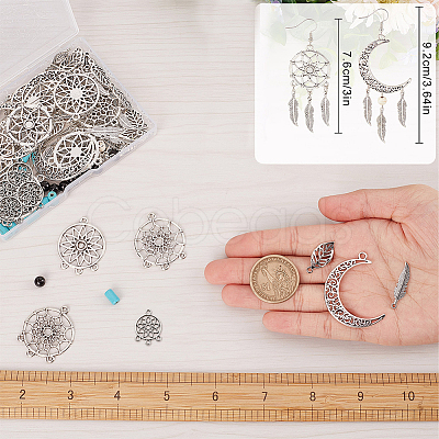 SUNNYCLUE DIY Bohemia Chandelier Earring Making Kit DIY-SC0020-94-1