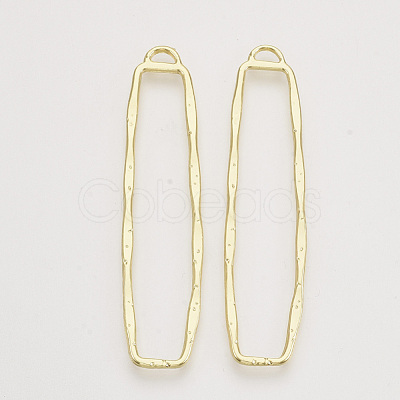 Alloy Open Back Bezel Big Pendants X-PALLOY-S121-160-1