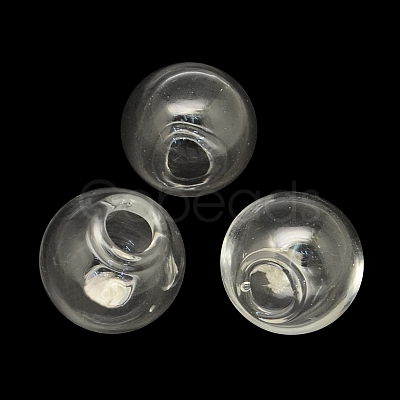 Round Handmade Blown Glass Globe Ball Bottles BLOW-R002-10mm-1