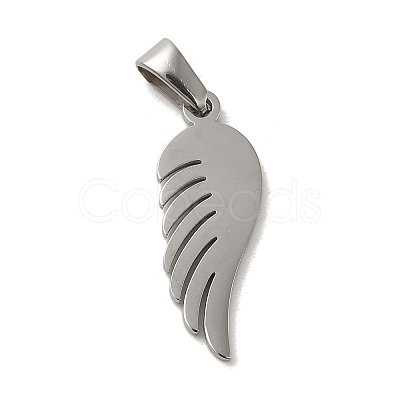 Non-Tarnish 304 Stainless Steel Pendants STAS-B053-14P-1