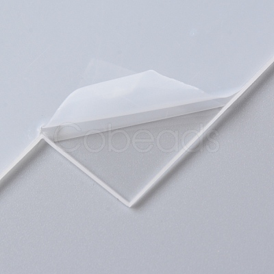 Acrylic Board TACR-WH0007-07-1