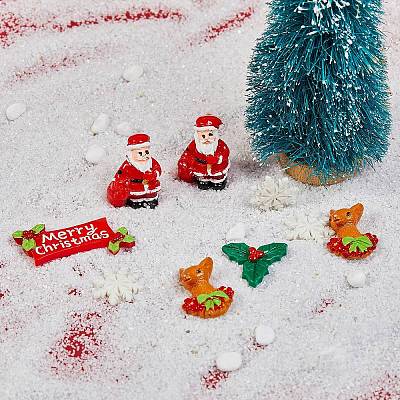 Christmas Theme Plastic Home Display Decorations AJEW-SZ0001-14-1