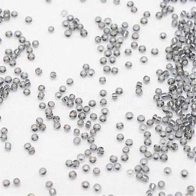 8/0 Transparent Glass Round Seed Beads SEED-J010-F8-40-1