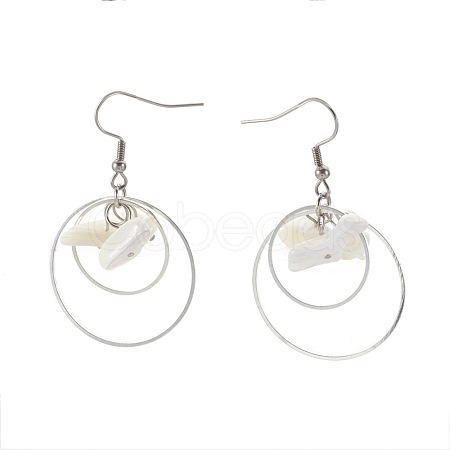 Brass Dangle Earrings EJEW-JE02838-1