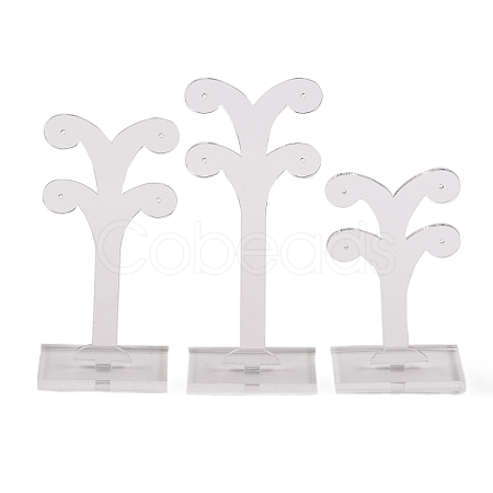 Acrylic Earring Display Tower Set EDIS-K004-01C-1