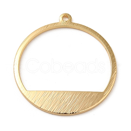 Brass Pendants KK-O100-20G-01-1