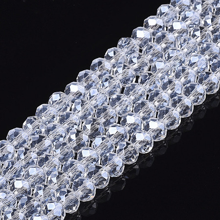 Electroplate Glass Beads Strands EGLA-A044-T2mm-A19-1