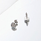 Non-Tarnish Stainless Steel Heart Stud Earrings for Women