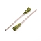 Plastic Fluid Precision Blunt Needle Dispense Tips, with 304 Stainless Steel Pin, Olive Drab, 6.75x0.77cm, Inner Diameter: 0.42cm, Pin: 1.8mm