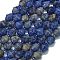 Natural Sodalite Beads Strands, Bell, with Seed Beads, 11x10mm, Hole: 1.4mm, about 31pcs/strand, 15.35''(39cm)