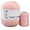 Knitting Yarn, Cashmere Yarn, for Blanket Pillows Craft Crochet Yarns, Light Salmon, 2mm, about 50g/skein