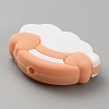 Cloud & Rainbow Food Grade Eco-Friendly Silicone Beads SIL-WH0014-33H-2