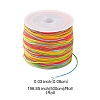 50M Segment Dyed Nylon Chinese Knotting Cord NWIR-YW0001-05A-3