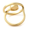 Shell Finger Ring for Women RJEW-Z060-01G-02-3