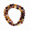 Natural Mookaite Beads Strands X-G-S368-002B-2
