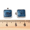 304 Stainless Steel Enamel Charms STAS-Z078-22P-3