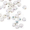 Electroplate Opaque Glass Beads EGLA-CJ0001-02-6