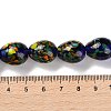 Handmade Lampwork Beads Strands LAMP-Q036-08A-4