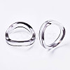 Transparent Acrylic Finger Rings RJEW-T010-01A-4