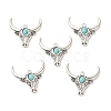 Synthetic Turquoise Pendants FIND-TADZ0001-05AS-1