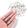 11/0 Grade A Transparent Glass Seed Beads X-SEED-N001-E-323-4
