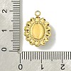 Ion Plating(IP) Real 14K Gold Plated 304 Stainless Steel with Glass Pendant FIND-Z028-30C-3