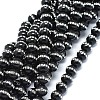 Natural Black Onyx Beads Strands G-F604-08A-12mm-1