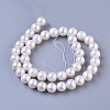 Natural Cultured Freshwater PearlBeads Strands PEAR-E009-10-11mm-2